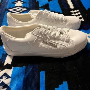 Size 10 Causual Nautical Gym Shoes- Never worn